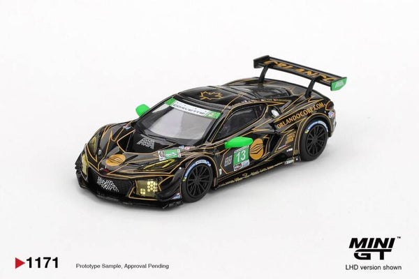1:64 Mini GT - 2025 Chevrolet Corvette Z06 GT3.R #13 Awa Daytona 24 hrs