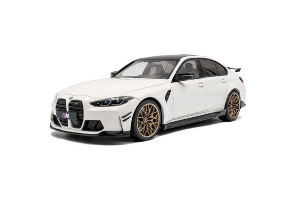 1:18 Solido - 2024 BMW M3 (G80) Performance Parts Alpine White