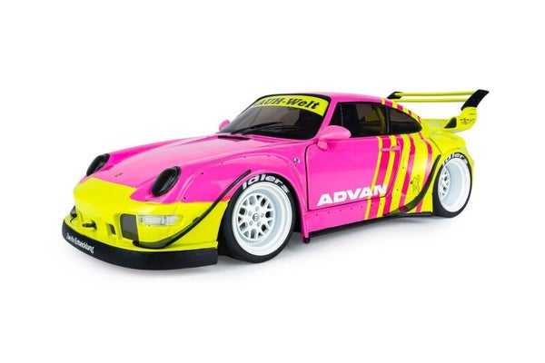 1:18 Solido - 2024 Porsche RWB Pink Green