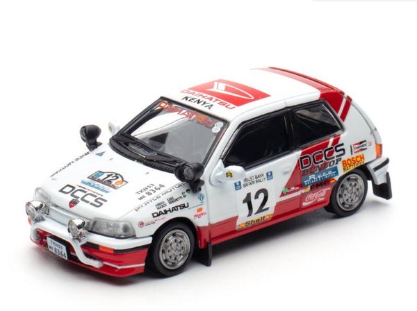 1:64 BM Creations - Daihatsu Charade The winner of 1992 Safari Rally group A class 5 (Total 14) and 3rd of 1993 class 7 (Total 7)