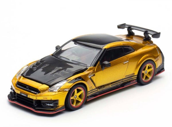 1:64 BM Creations - Top Secret 35 GT-R (TAS JP26) *RHD*, gold with Carbon Bonnet