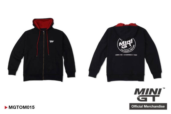 Mini GT Merchandise - Mini GT Sweat Jacket (full zip) - Black