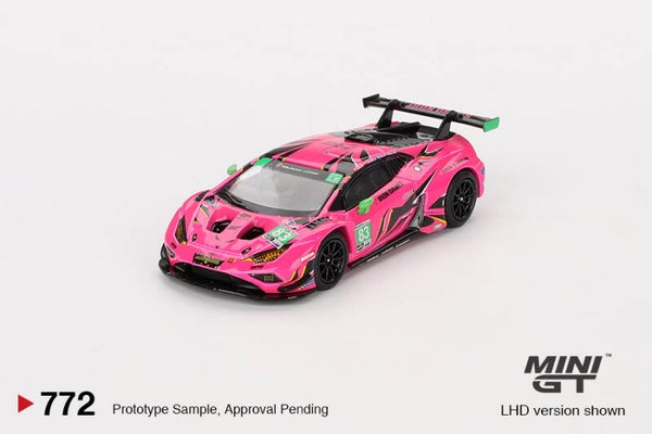 1:64 Mini GT - Lamborghini Huracán GT3 EVO2 #83 Iron Dames 2023 IMSA Daytona 24 Hrs