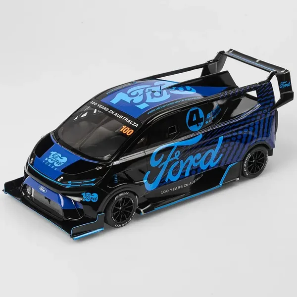 1:18 Authentic Collectibles - #100 Ford Performance E-Transit SuperVan 4.2 - Ford 100 Years In Australia Special Exclusive Edition