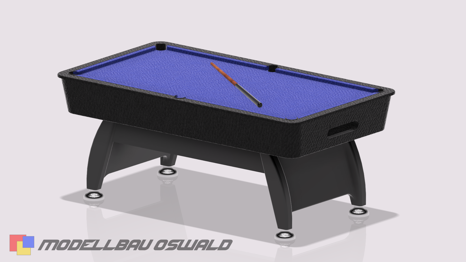 1:18 3D Druck - Diorama - Billardtisch