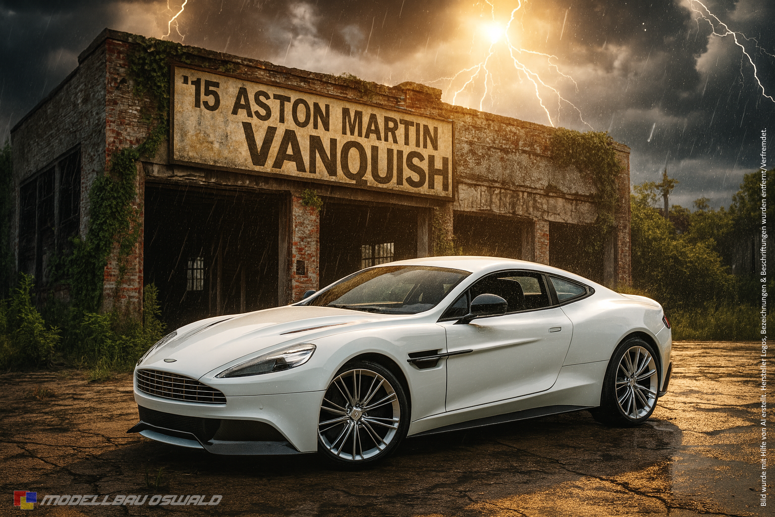 1:18 Spare Parts - Autoart - Aston Martin Vanquish 2015 (White)