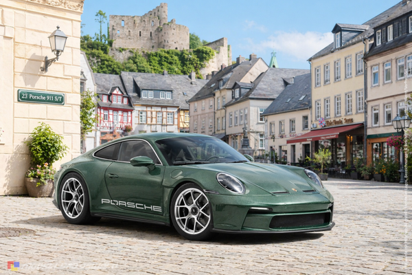 1:18 Spare Parts - Norev - 2023 Porsche 911 S/T Green