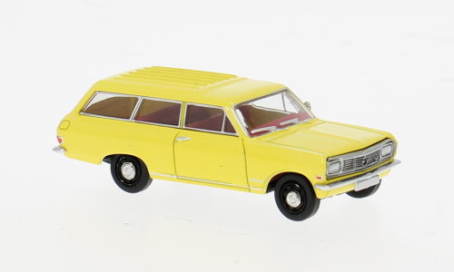 1:87 Brekina - 1965 Opel Rekord B Caravan Hellgelb
