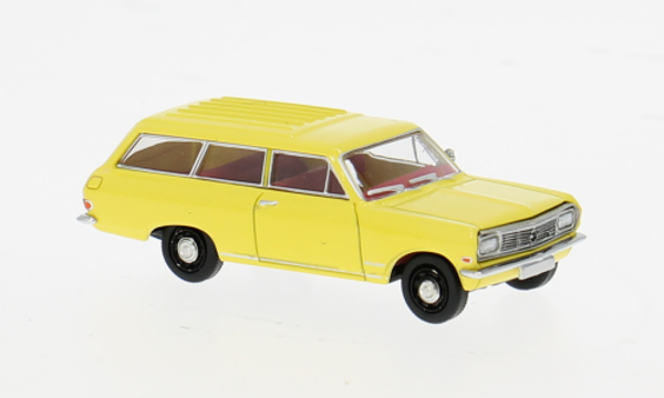 1:87 Brekina - 1965 Opel Rekord B Caravan Hellgelb