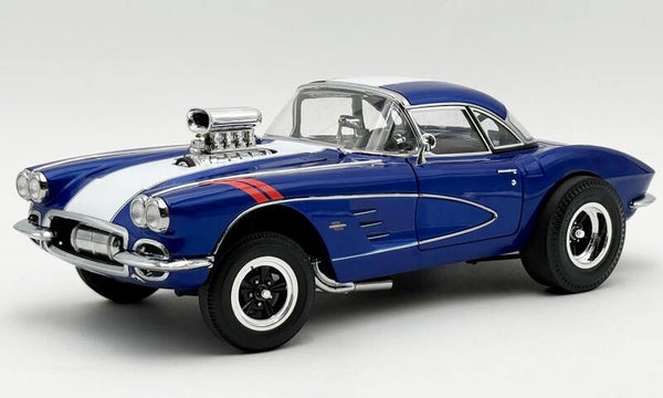 1:18 Acme - 1961 Chevrolet Corvette Grand Sport Gasser, blue