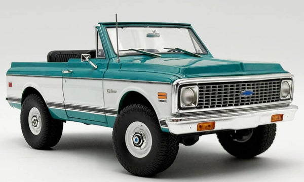 1:18 Acme - 1972 Chevrolet Blazer K/5 CST - Route 66 100th Anniversary Medium Green