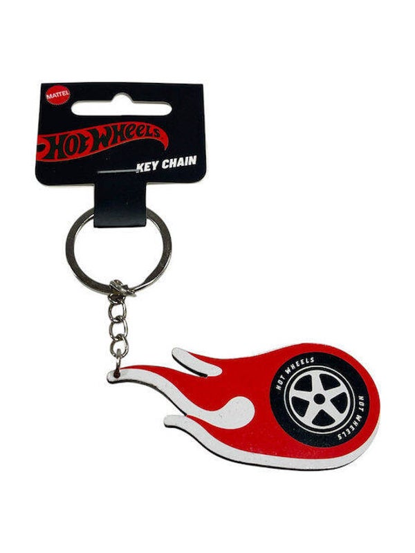 Hot Wheels Merchandise - Hot Wheels Schlüsselanhänger Rote Flamme