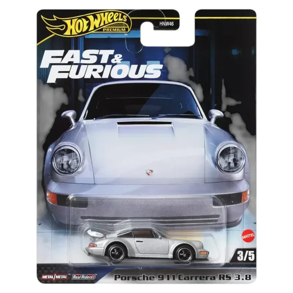 1:64 Hot Wheels - Porsche 911 Carrera RS 3.8, silver
