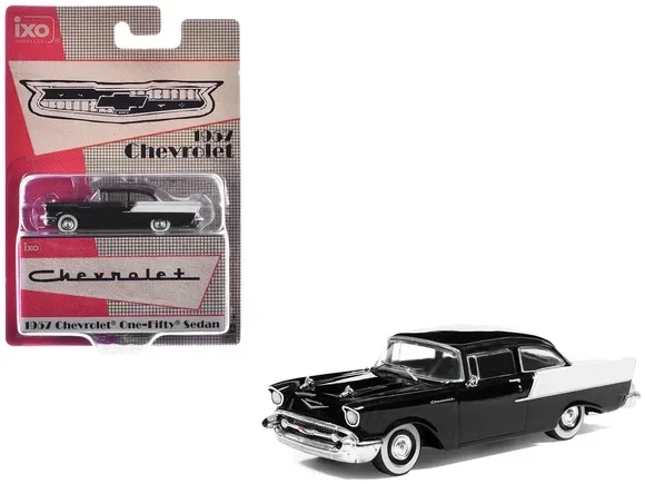 1:64 Ixo America - 1957 Chevrolet One-Fifty Sedan, onyx black