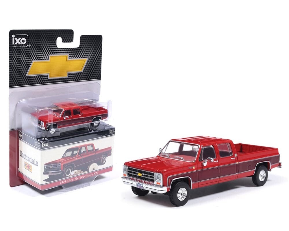 1:64 Ixo America - 1979 Chevrolet Scottsdale K20, carmine red