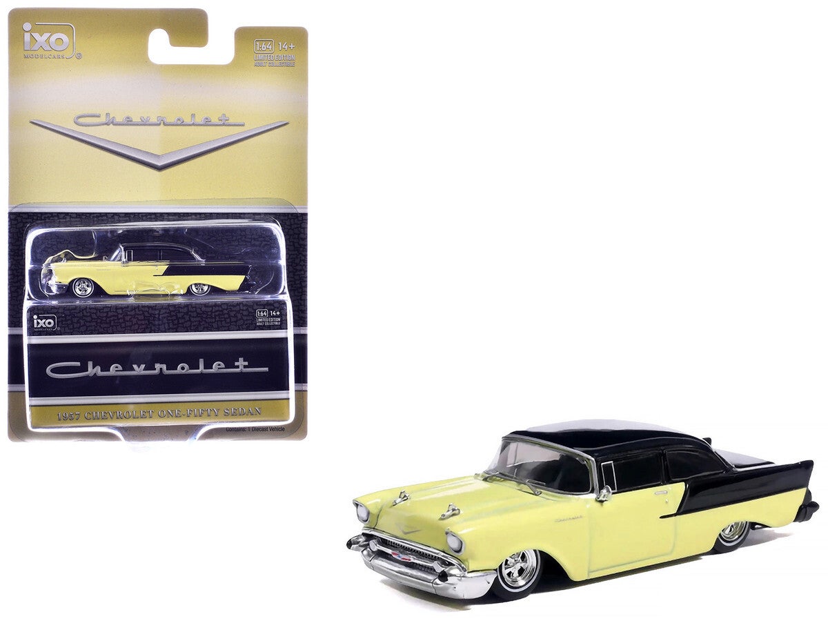 1:64 Ixo America - 1957 Chevrolet One-Fifty Lowered, colonial cream