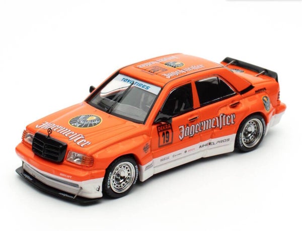 1:64 Inno64 - Rocket Bunny 190E Pandem Orange Jägermeister