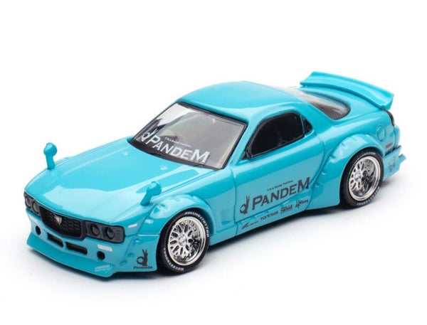 1:64 Inno64 - Mazda Pandem Rocket Bunny RX7 (FD3S), Tiffany blue