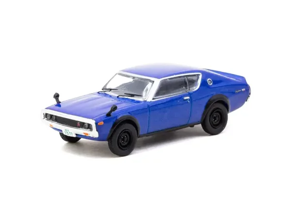 1:64 Tarmac - Nissan Skyline 2000GT-R KPGC110, blue metallic