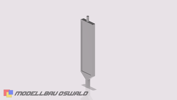 1:18 3D Druck - Diorama - Bauzaun Leitbake