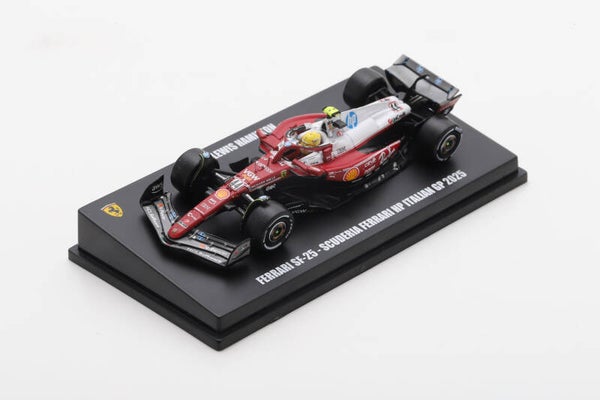 1:64 Looksmart - Ferrari F1 SF-25 Team Scuderia Ferrari HP #44 Monza GP 2025 L. Hamilton *Niki Lauda 50th Anniversary World Champion*