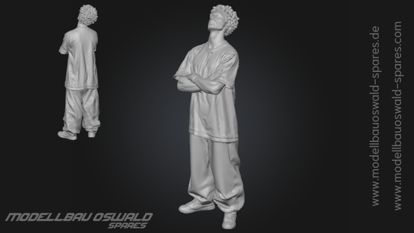 3D Druck Figur - Mann Lorenzo (1:18 - 1:24)