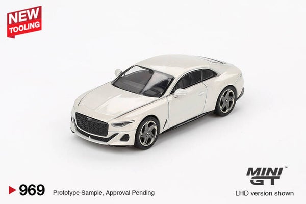 1:64 Mini GT - 2022 Bentley Batur Bonneville Pearl