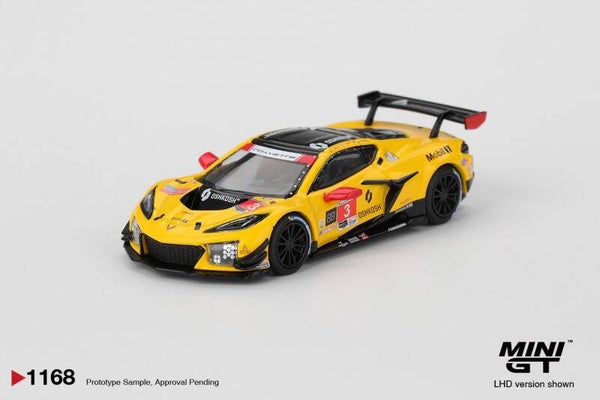 1:64 Mini GT - 2025 Chevrolet Corvette Z06 GT3 R #3 Pratt Miller Motorsports Daytona 24 hrs