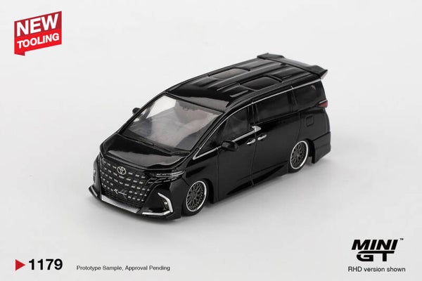1:64 Mini GT - Toyota Alphard 40 KUHL Black