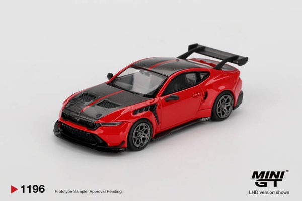 1:64 Mini GT - 2025 Ford Mustang GTD, race red