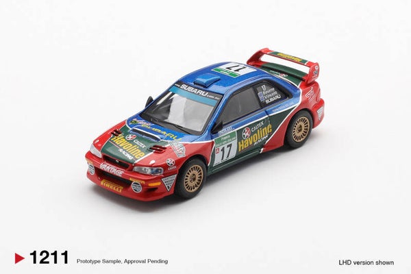 1:64 Mini GT - 2000 Subaru Impreza WRC98 #17 Rally New Zealand