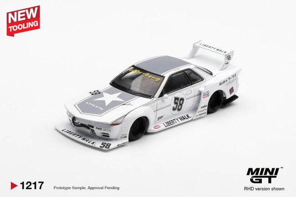 1:64 Mini GT - 2025 Nissan Skyline GT-R (R32) Kaido Works TAS
