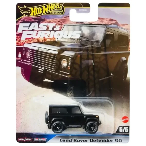 1:64 Hot Wheels - Land Rover Defender 90, black
