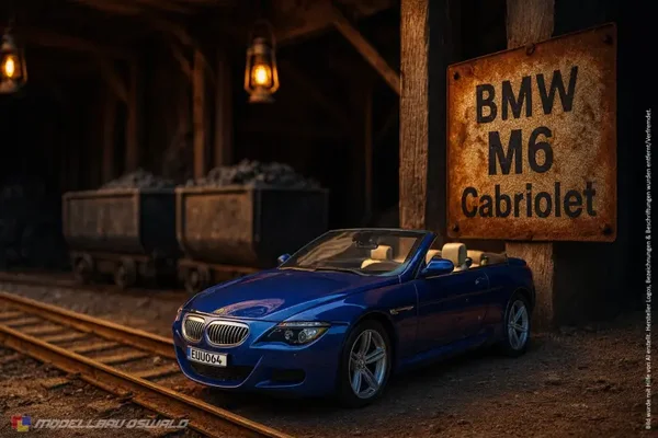 1:18 Spare Parts - Maisto - 2007 BMW M6 Cabriolet Blue