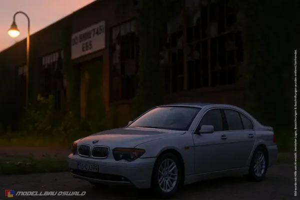 1:18 Spare Parts - Kyosho - 2003 BMW 745i E65 7-Series Silver