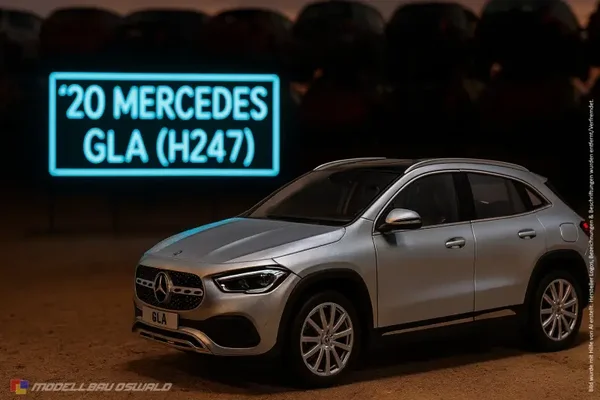 1:18 Spare Parts - Z-Models - 2020 Mercedes GLA (H247) Silver