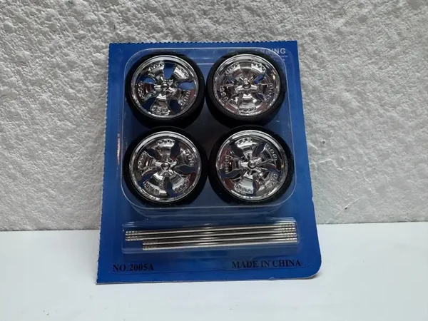 1:18 Chromfelgen Felgen Tuning 33mm Spinner #3