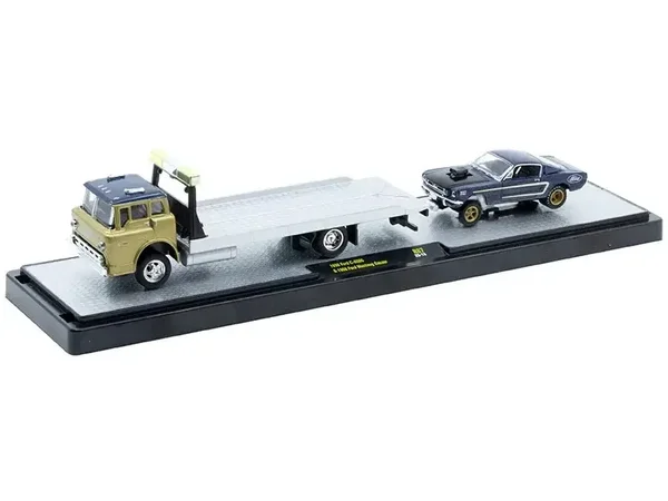 1:64 M2 Machines - 1990 Ford C-8000 & 1966 Ford Mustang Gasser