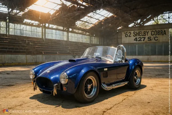 1:18 Spare Parts - Kyosho - 1962 Shelby Cobra Blue