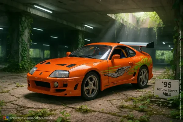 1:18 Spare Parts - Ertl - 1995 Toyota Supra MK4 Fast & Furious