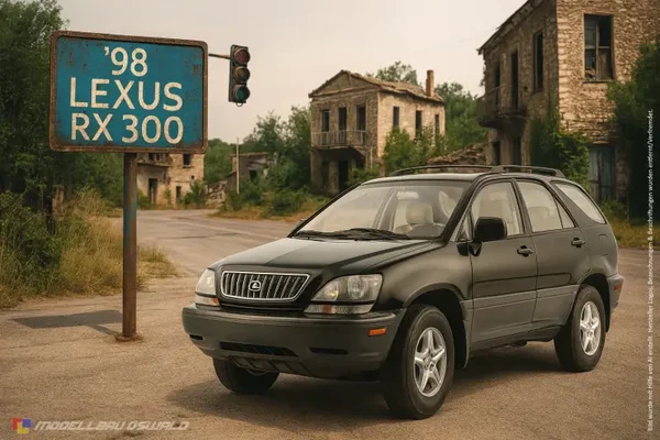 1:18 Spare Parts - Autoart - Lexus RX 300 Black