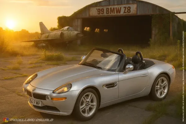 1:18 Spare Parts - Kyosho - 1999 BMW Z8 Spider Silber