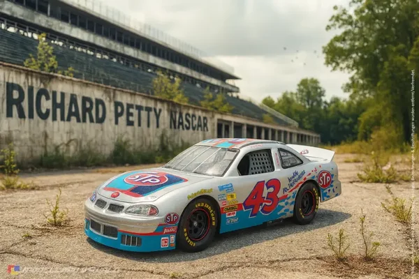 1:18 Spare Parts - Ertl - Pontiac Richard Petty Nascar #43