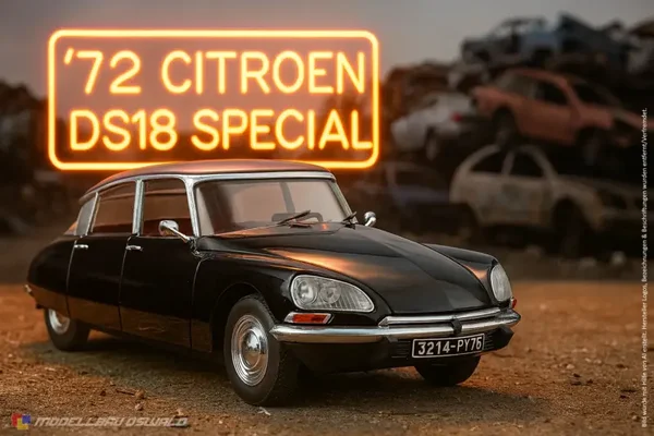 1:18 Spare Parts - Solido - 1972 Citroen DS18 Special Black