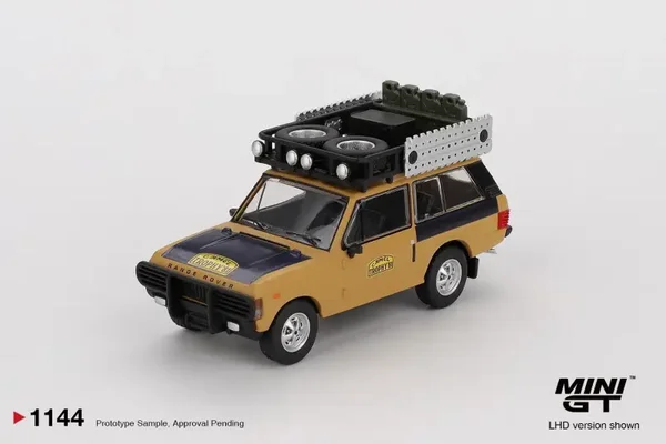 1:64 Mini GT - Range Rover 1981 Camel Trophy Sumatra C. Swoboda Winner