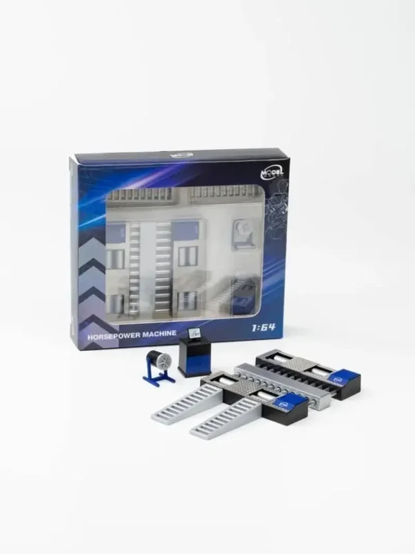1:64 ModelModel - Horsepower Machine Leistungsprüfstand, blue