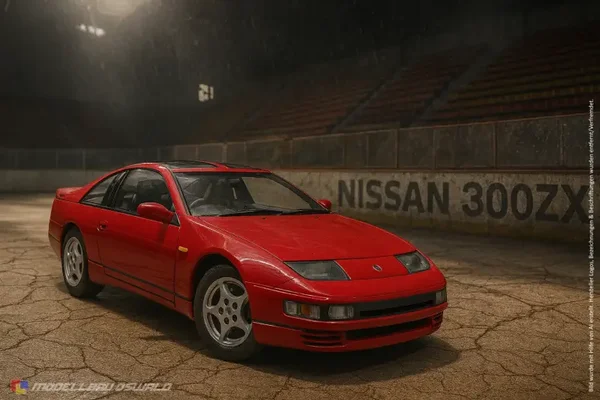 1:18 Spare Parts - Kyosho - 1992 Nissan 300ZX Red