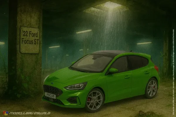 1:18 Spare Parts - MCG - 2022 Ford Focus ST Green
