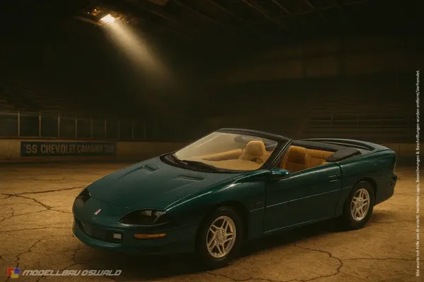 1:18 Spare Parts - Ertl - 1996 Chevrolet Camaro Z28 Cabrio Green