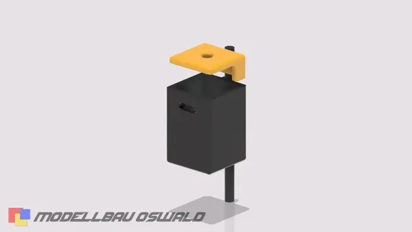 1:18 3D Druck - Diorama - Mülleimer Außenbereich
